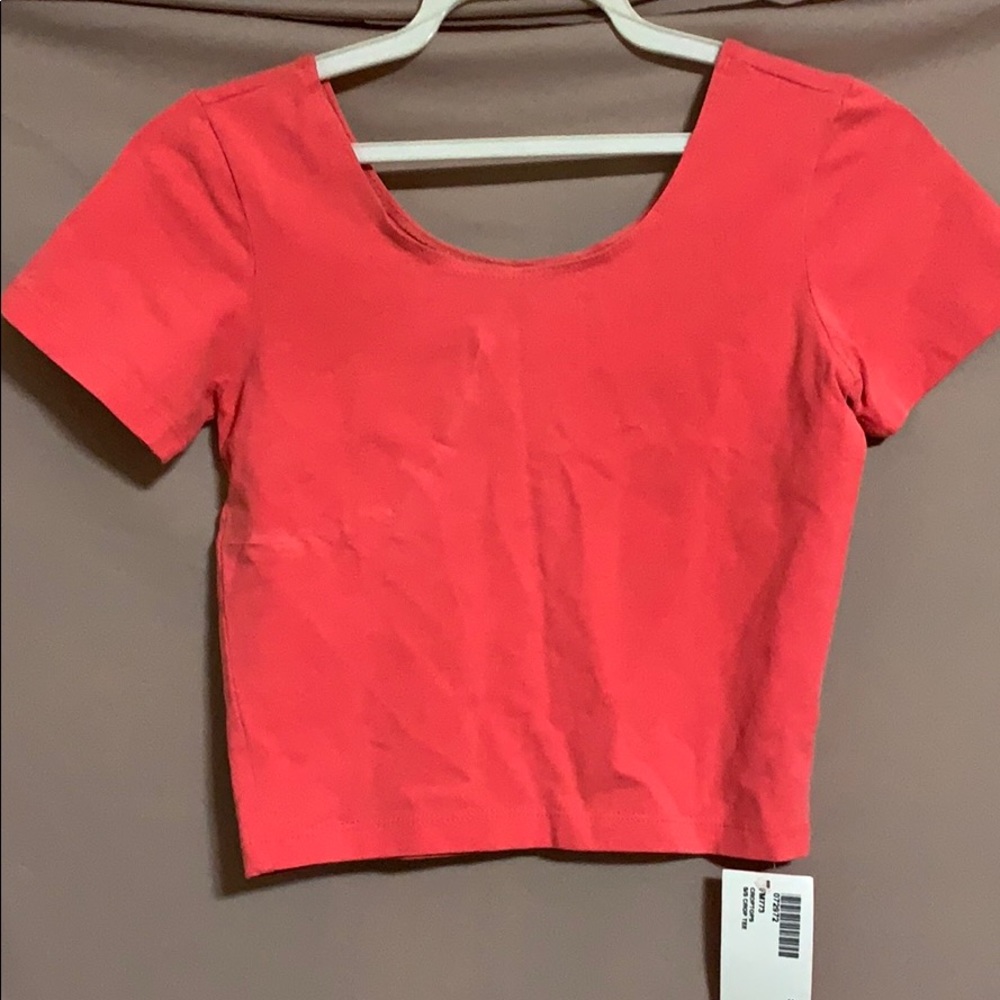 Pink Crop Top